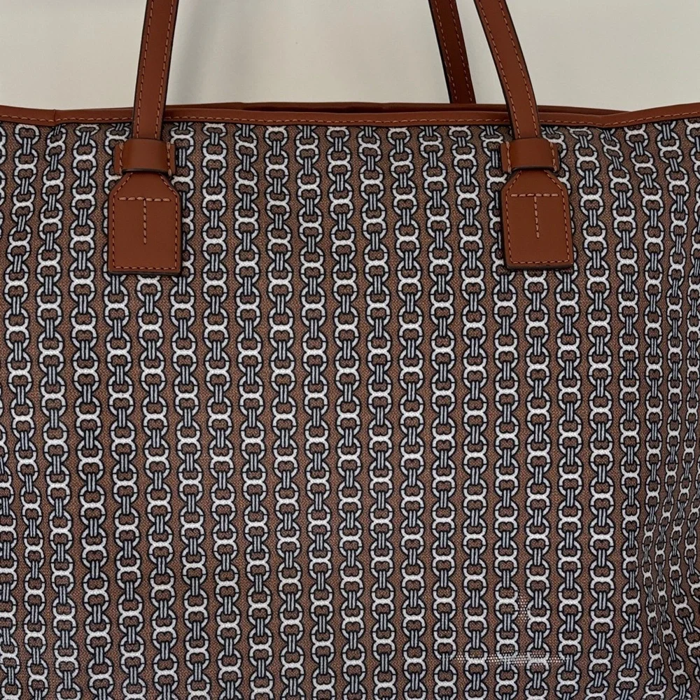 Tory Burch Tan Leather Tote - Picture 7 of 11